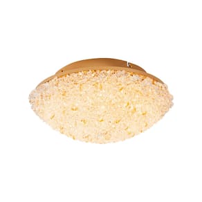 Plafon Nordecor Jou Gr 2769 Led Bivolt Dourado Brilho