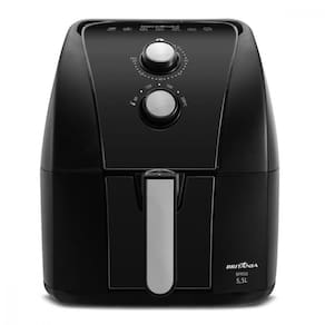 Fritadeira Elétrica Air Fryer Britânia 5,5L Antiaderente Redstone 1500W BFR50