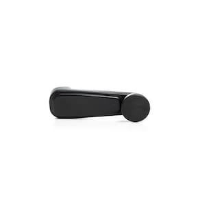 Manivela Reguladora Do Vidro Porta - Metal Preto - 8 Estrias Direita E Esquerda Gm Caminhões Após 90 - D20 Após 90 [F103