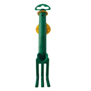 Ancinho de Plástico para Jardim (Verde Escuro) OKLA