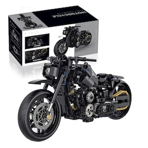 Moto Motocicleta Racer Bloco de Montar Construção 586 Peças