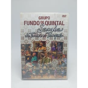 Dvd Fundo De Quintal - Samba De Todos Os Tempos