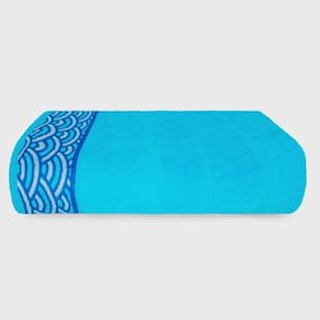 Toalhão de Praia Toalha Beach 78x1,50 Peixes Azul Appel