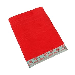 Toalha Banho Praia Ocean Vermelho Forte 80 cm x 1,50 m Atlân