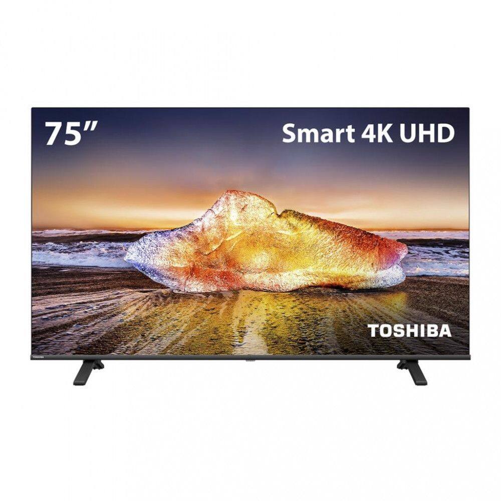Smart TV Toshiba 75 Polegadas UHD | Casas Bahia