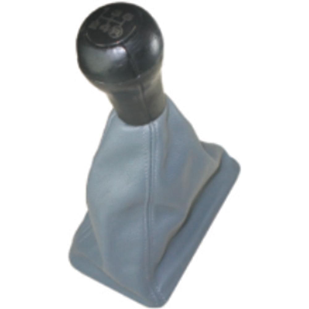 Coifa Alavanca Câmbio  Bola Quantum Santana Em Couro Preto [F103]