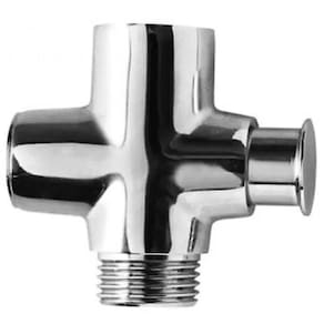 Desviador Manual P/ Ducha De Mao Latao Cromado 982C Belisco Botao Lateral