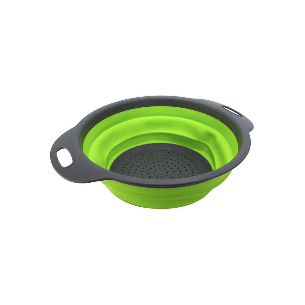 Escorredor Retrátil Para Massas, Legumes E Frutas De Silicone 29Cm