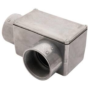 Condulete Fixo 2.1-2" Tipo "ll" - Com Tampa - Rosca Bsp - Sem Pintura