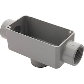Condulete Fixo 1" Tipo "tb" - Sem Tampa - Rosca Bsp - Com Pintura Eletrostática A Pó