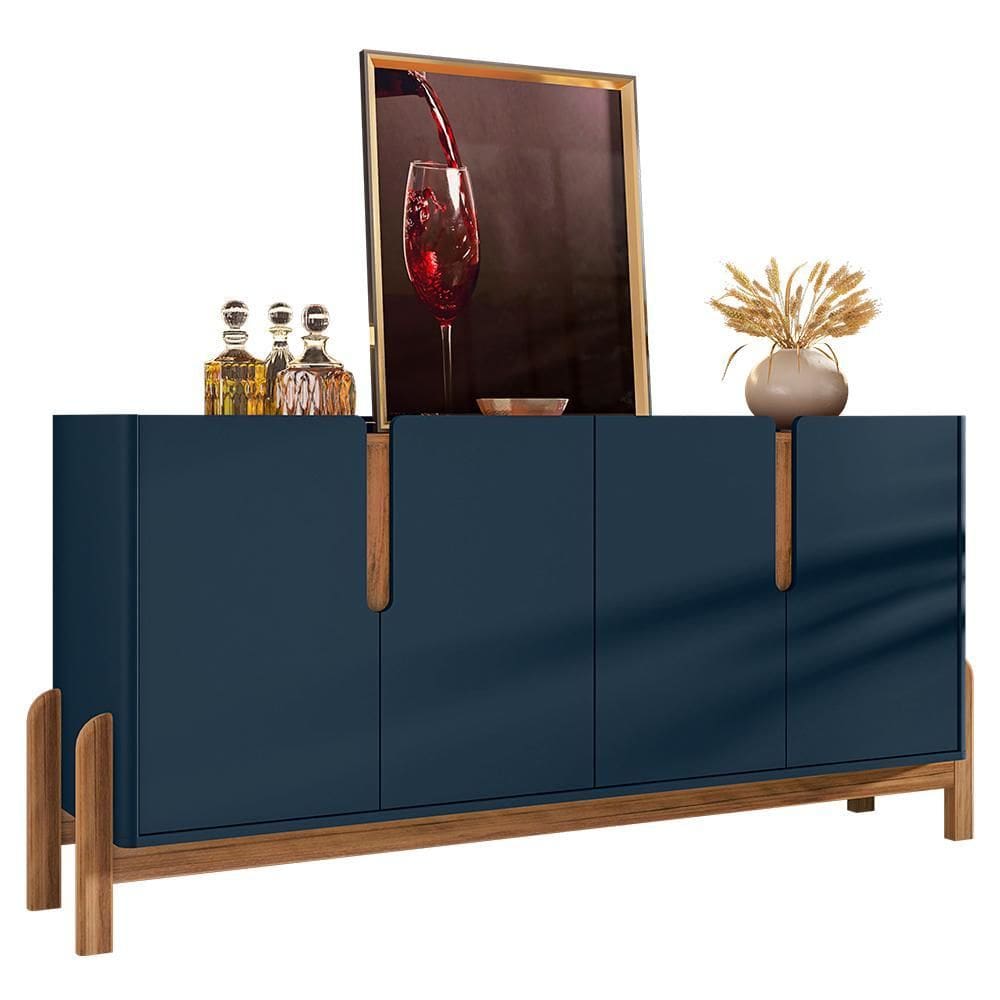 Buffet Aparador Lizz 170cm 4 Portas - Casa D
