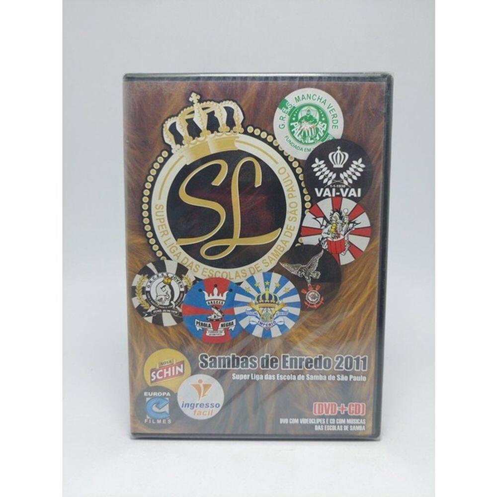 Dvd+cd Sambas De Enredo 2011