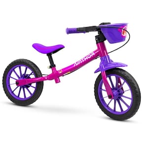 Bicicleta de Balanço Bike Feminina 3 Freio Traseiro Antiderrapantes Nathor
