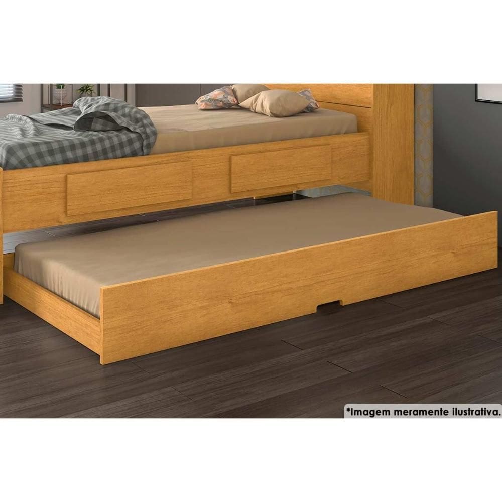 Cama Auxiliar Infantil Premium II Cinamomo - Conquista