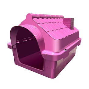 Casa Casinha Cachorro Gato Pet N1 Plástico Preminum Rosa