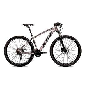 Bicicleta Aro 29 Ksw 24 Vel Shimano Freios Disco e Trava K7