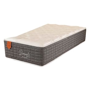 Colchão Solteiro 88x188x30 Diamante Prorelax Molas Ensacadas Pillow In - Cinza