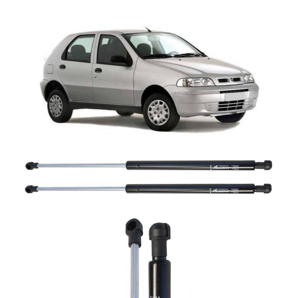 Par De Amortecedores Tampa Traseira Pálio De 96 Até 2007 [F103]