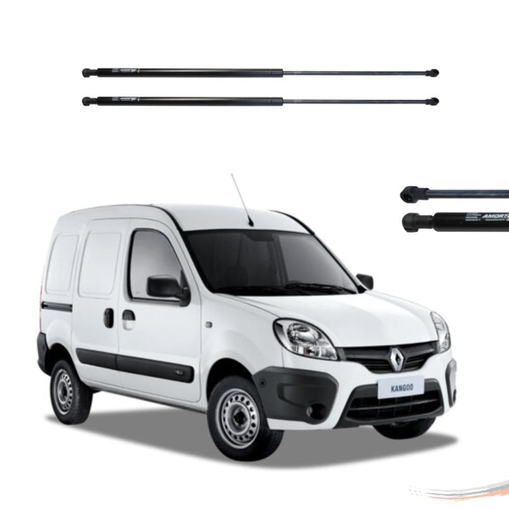 Par Amortecedores Tampa Porta-malas Kangoo Após 00 [F103]