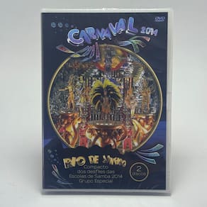 2 DVDs Carnaval 2014 Rio de Janeiro