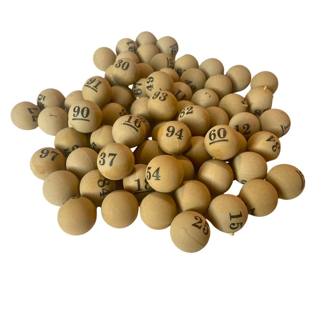 Bolinhas Numeradas 1 A 100 Plásticas 21 MM N°2 E 3