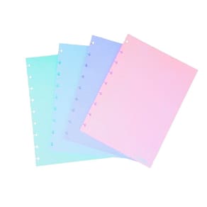 Refil Caderno Inteligente A5 40 Folhas Color Pauta Branca