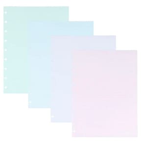 Refil Caderno Inteligente Grande 40 Folhas Color Pauta Branca