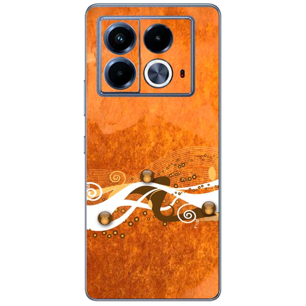 Capa Adesivo Skin371 Verso Para Infinix Note 40 5G (X6852)