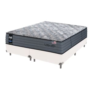 Cama Box Branca Colchão Queen Lincoln Molas Ensacadas Sealy