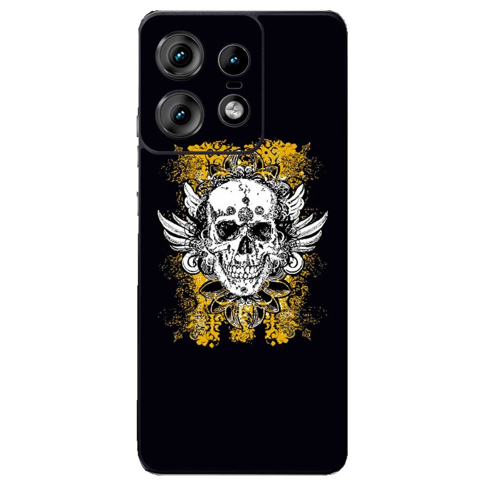 Capa Adesivo Skin374 Verso Para Motorola Edge 50 Pro