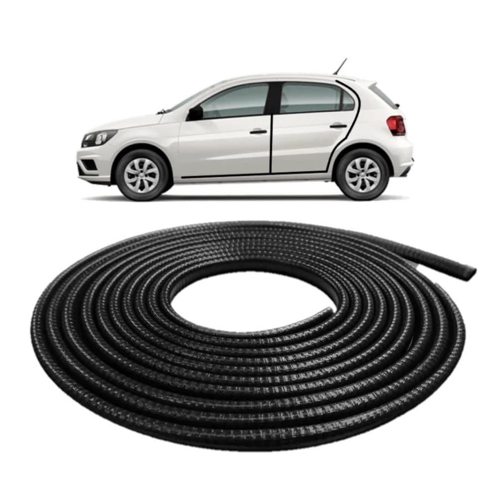 Borracha Couro Cobra Proteção Da Porta 7x14  25m -uso Geral [F103]