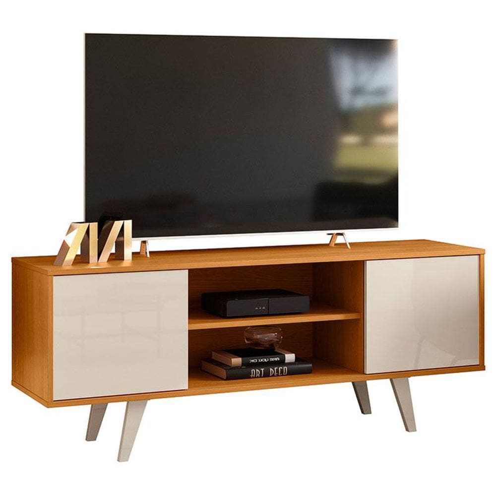 Rack Bancada Lisboa Cinamomo Off White - Madetec