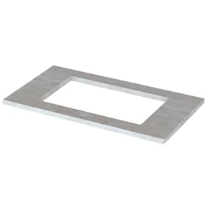 Tampo p/ Balcão Cozinha Gabinete Cooktop 80x53cm Calcare - Henn