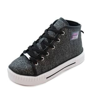 Tênis Infantil Molekinha Abotinado REF: 2565102 TECIDO LONA GLITTER