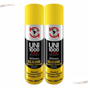 Kit 2 Silicone Spray Lubrificante Alta Proteção Tradicional [F103]