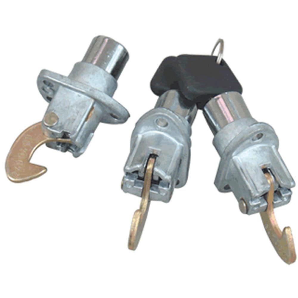 Jogo Cilindro C/ Chave Linha Agrícola Baú Cabine ônibus 3pçs [F103]