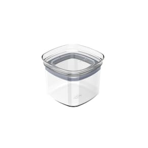 Pote Organizador Hermético Quadrado Block 500Ml Natural - Ou