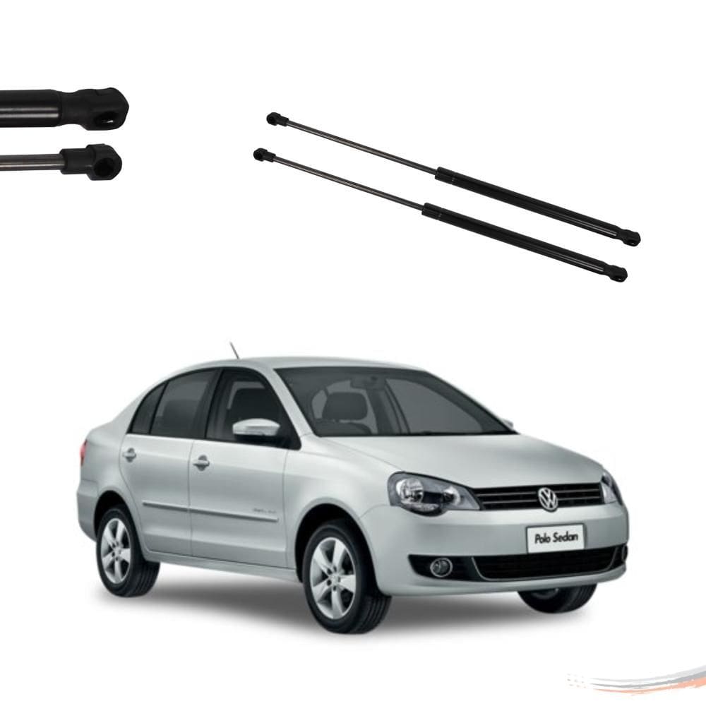 Par Amortecedores Capô Polo Polo Sedan 02 A 06 [F103]