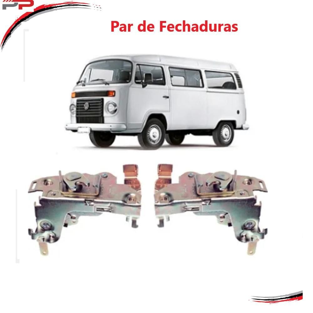 Par Fechaduras Portas Dianteiras Kombi Clipper 1975 A 2013 - UN / 2 [F103]