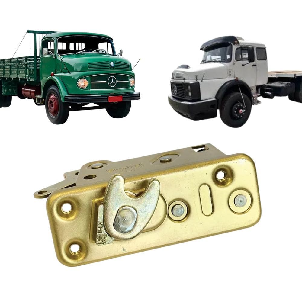 Fechadura Porta Lado Dir Linha Agrícola Baú Cabines ônibus [F103]