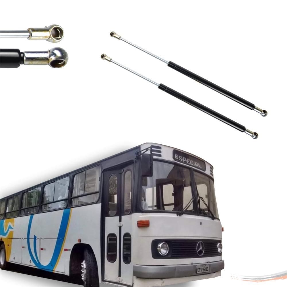 Par Amortecedores Tampa Bagageiro Mercedes ônibus O-364-400 [F103]