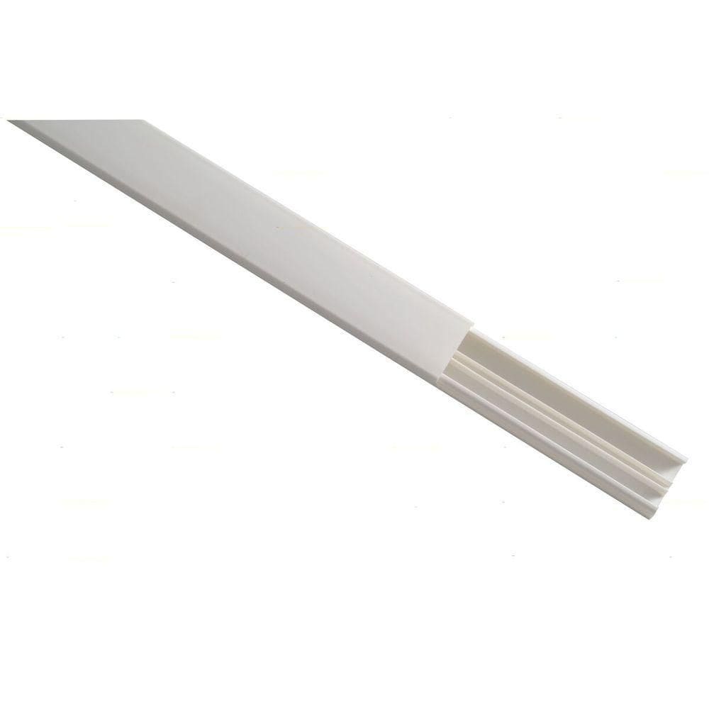 Canaleta Com Divisoria 20x10x2000 Mm Tramontina Branca