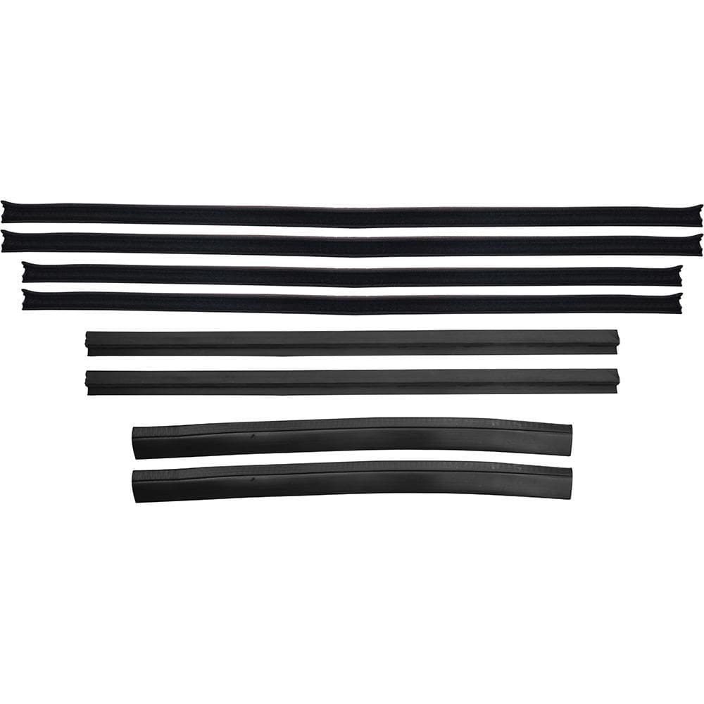 Kit 8pçs Canaletas C/pestana Porta Volvo Caminhão 80 A 88 [F103]