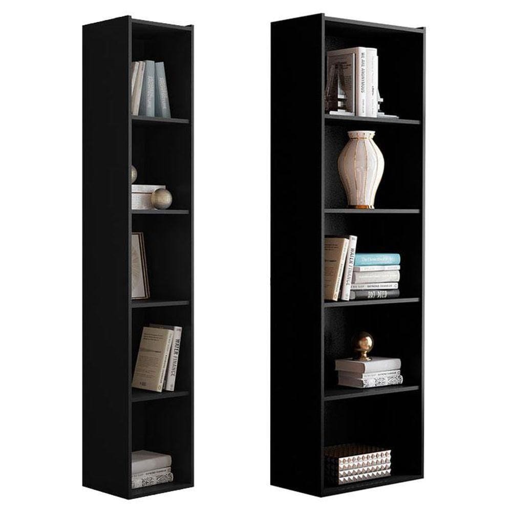 Estantes Para Livros Janaina E Luiza Preto - Ajl