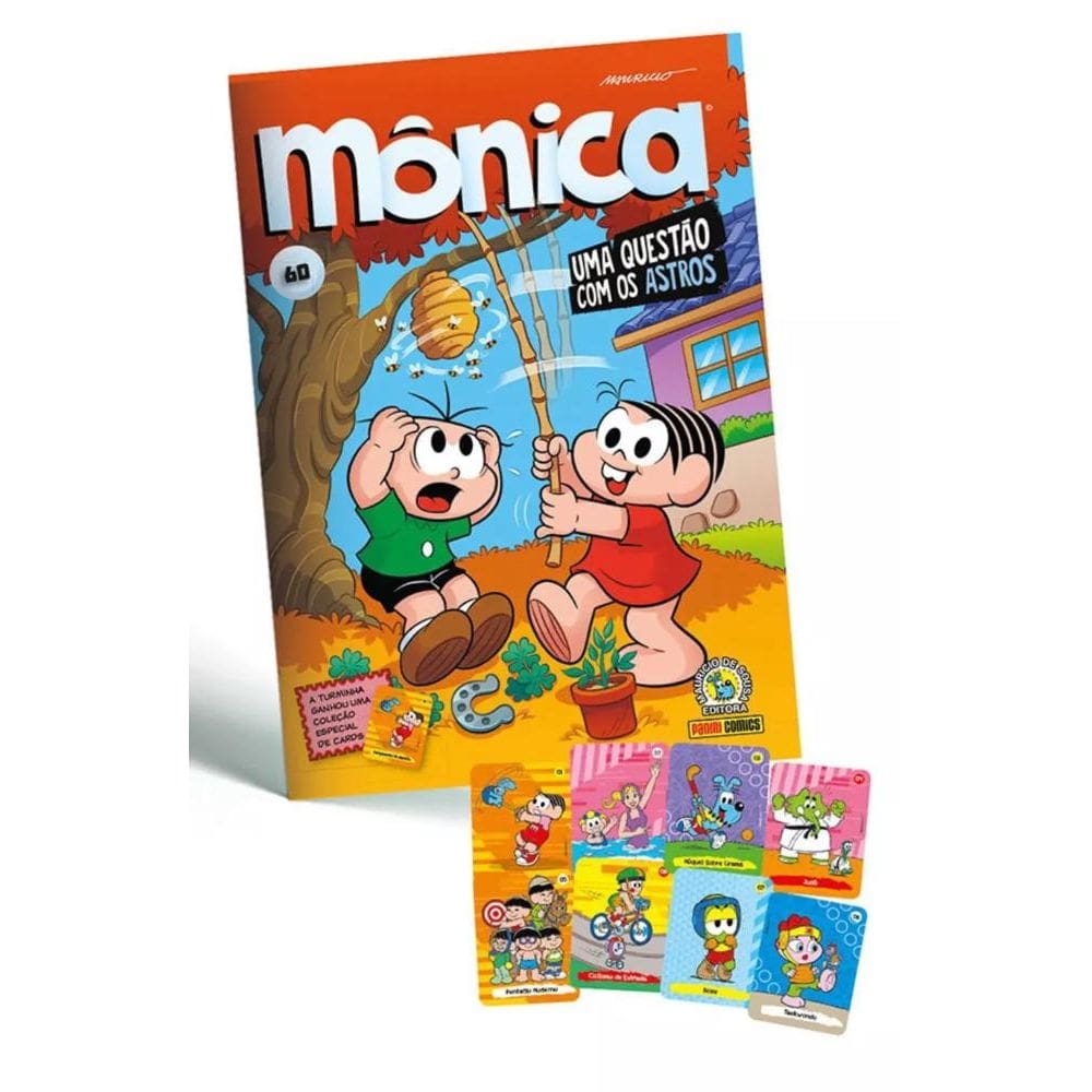 Kit 6 Gibis Turma da Mônica + 48 Cards | Casas Bahia