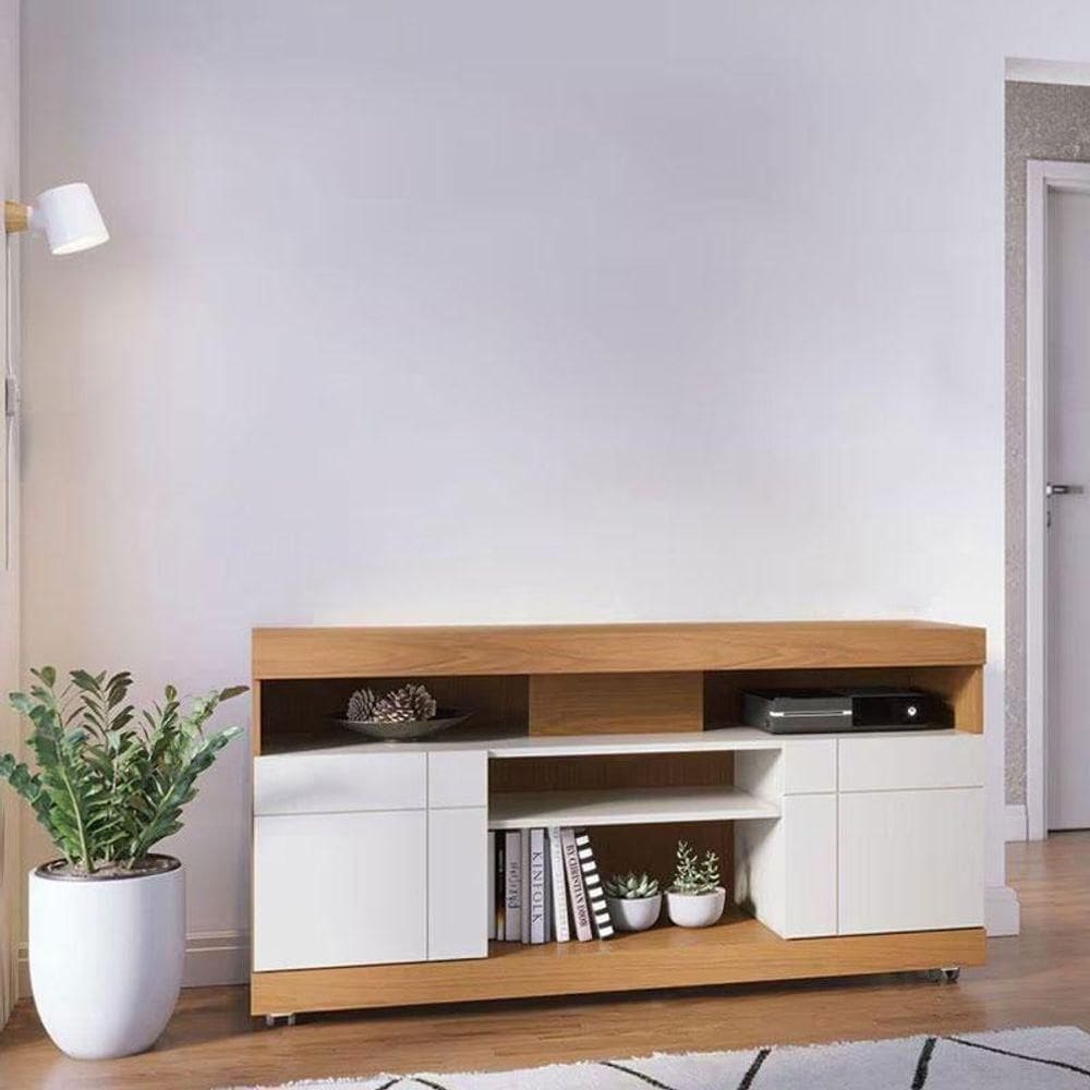 Rack Bancada Ambiente Yara Freijó Off White - Colibri