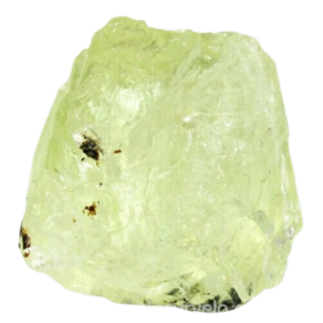 01 Espodumena Verde 3 a 5 cm Fonte Litio Natural Pedra Bruta