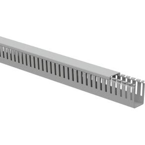 Canaleta Para Painel Aberta 30x50x2000 Mm Tramontina Cinza
