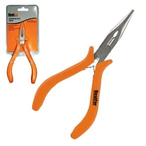 Alicate Meia Cana de Bico Reto 4.1/2`` 115mm Bestfer BFH0506