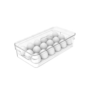 Organizador de Ovos Clear Fresh para 18un Natural - Ou